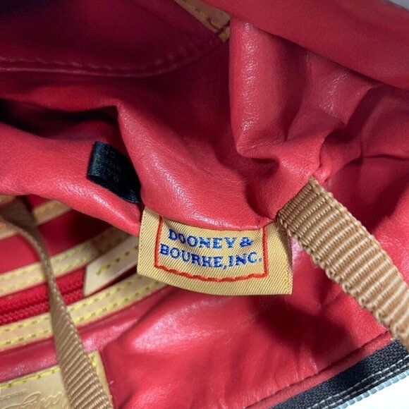 Dooney & Bourke Pebble Grain Kimberly Crossbody Bag Brown With British Tan Trim - Picture 3 of 11